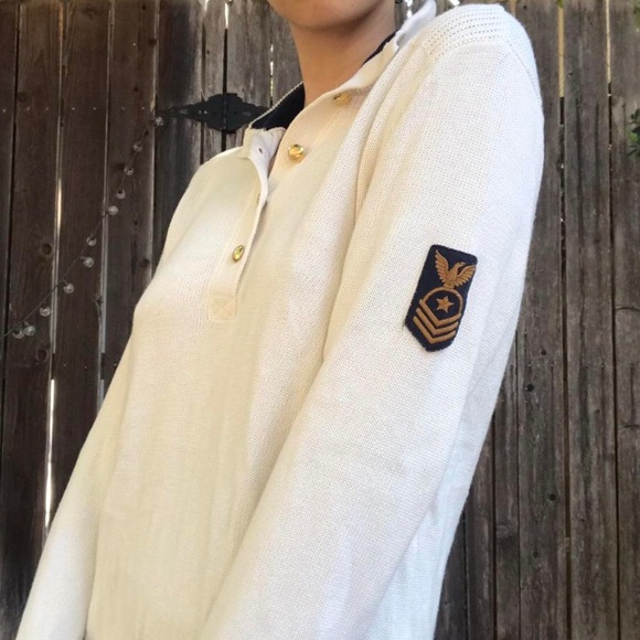 rare ralph lauren flight attendant/military sweater ๐ฆ
- Picture 2 of 3